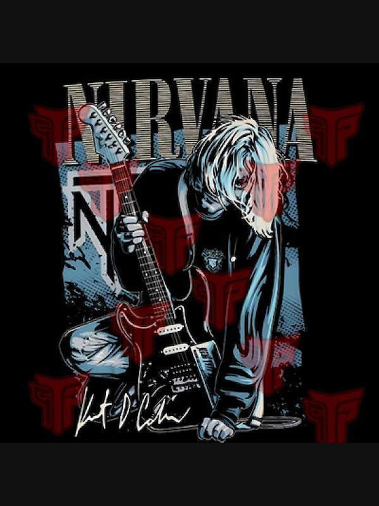 Takeposition T-shirt με Στάμπα Nirvana Μαύρο