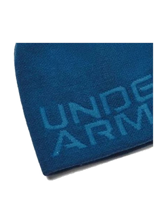 Kinder Mütze Gestrickt Blau