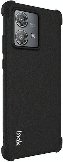 Imak Straight Edge Back Cover Σιλικόνης Μαύρο (Motorola Edge 40)
