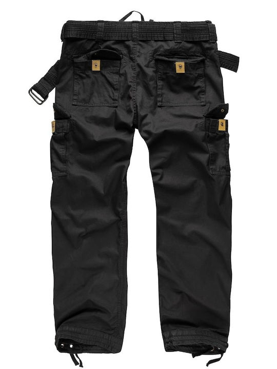 Surplus Men's Trousers Cargo Black