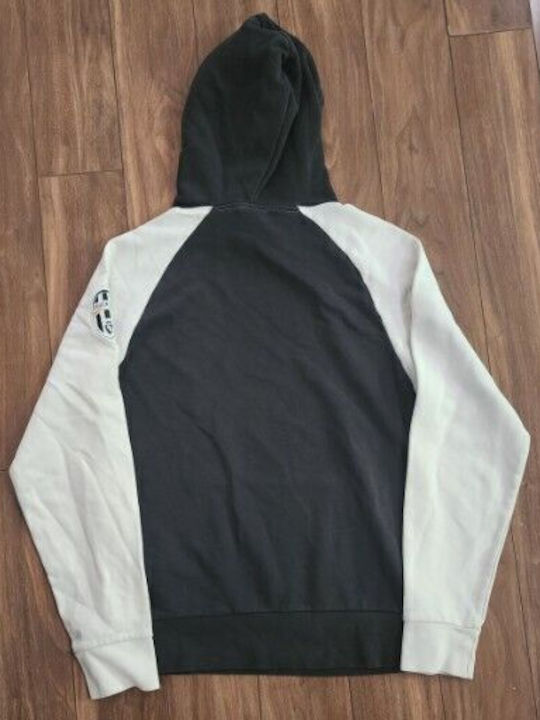 Club Sweatshirt mit Kapuze Black