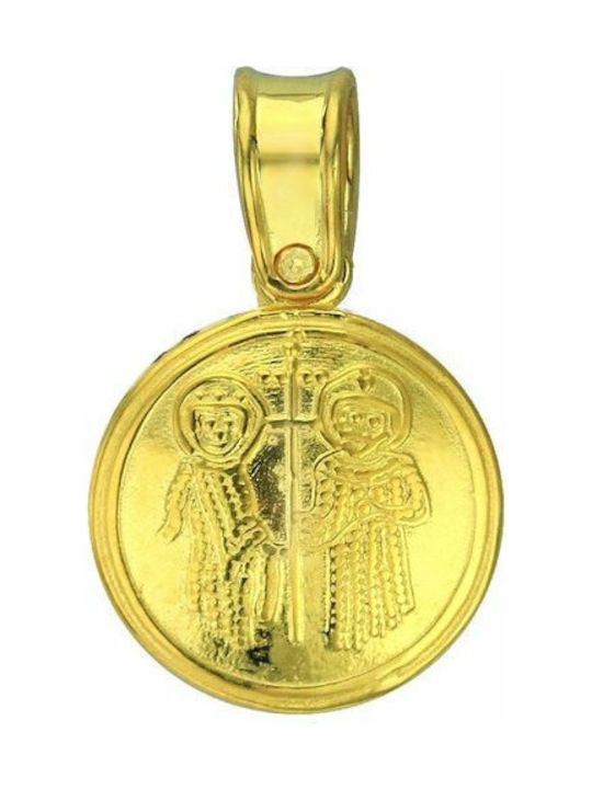 Ino&Ibo Anhänger Kinder Amulett mit Kette Konstantinato aus Gold 14K 083M624B