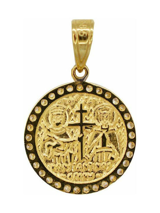 Ino&Ibo Pandantiv Talisman pentru copii cu lanț Constantinato din Aur 14K 871ME13294