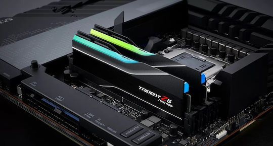 G.Skill Trident Z5 Neo RGB DDR5 32GB RAM με 2x16GB Modules και Ταχύτητα 6400 για Desktop