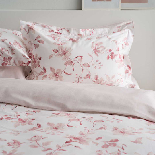 Vesta Home Vesta Home Cotton Satin Duvet Cover Set 230x240cm Extra Large with 2 Pillowcases Rebecca Poz