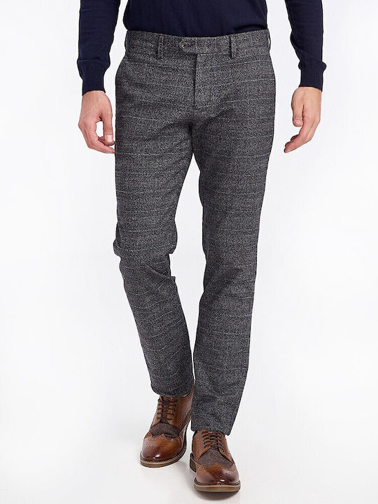 Men's Slim Fit Trousers Charcoal