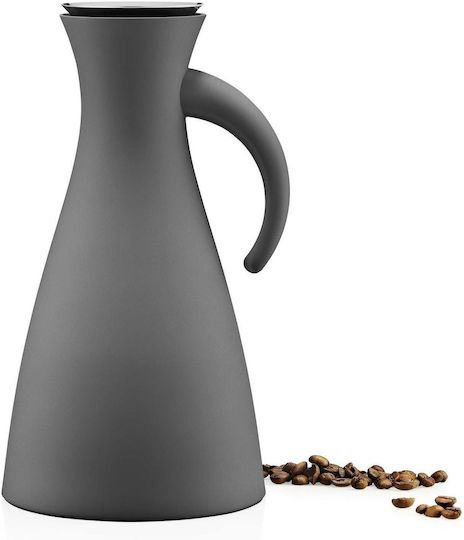 Eva Solo Jug Κανάτα Θερμός Ανοξείδωτο 1lt Γκρι