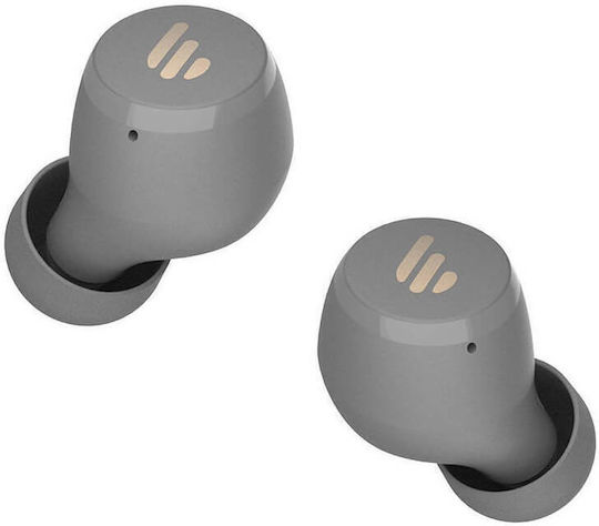 Edifier X3 Lite Earbud Bluetooth Handsfree Ακουστικά με Αντοχή στον Ιδρώτα και Θήκη Φόρτισης Γκρι