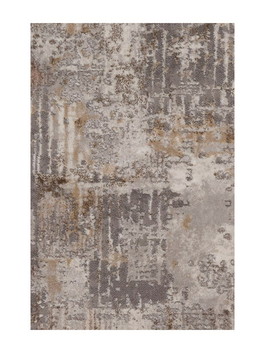 Persika Amalfi Handgefertigter Rechteckiger Wohnzimmer Teppich Braun (Preis pro Meter)
