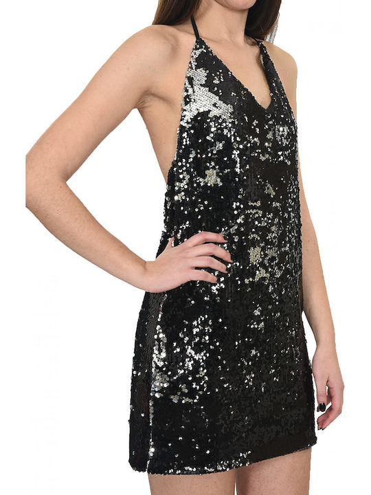 Summer Mini Evening Dress Black