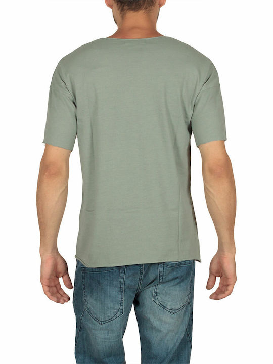 Oyet Herren T-Shirt Kurzarm Khaki