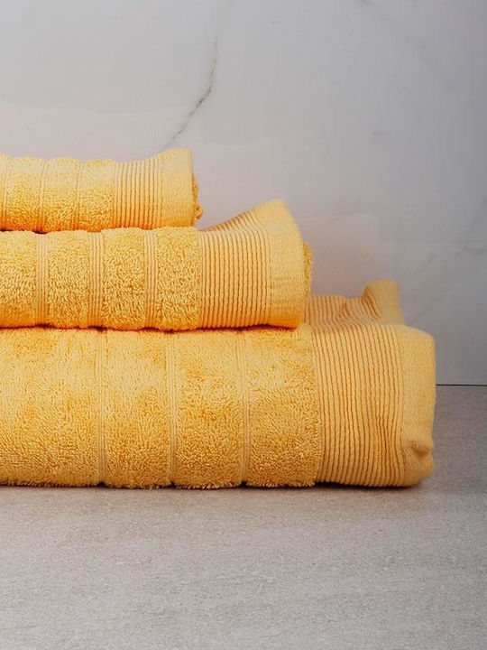 Sunshine Bath Towel Chimbouri 70x140cm. Yellow Weight 500gr/m²