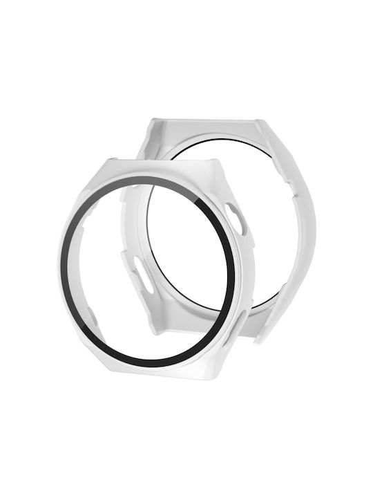 Carcasă de Plastic în culoarea Alb pentru Huawei Watch GT 3 Pro 46mm - Ceas Huawei GT 3 Pro 46mm