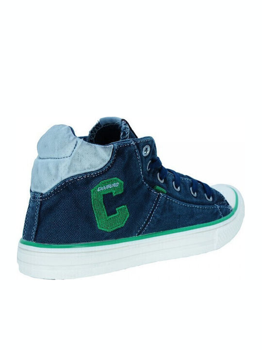 Kinder Sneakers Hoch Blau