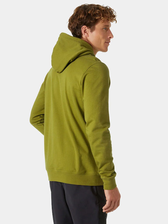 Helly Hansen Nord Men's Sweatshirt with Hood Olive Green