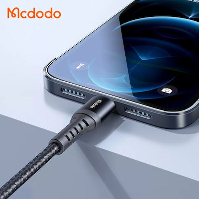 Mcdodo Braided to Lightning Cable 18W Black 3m (CA-2263)