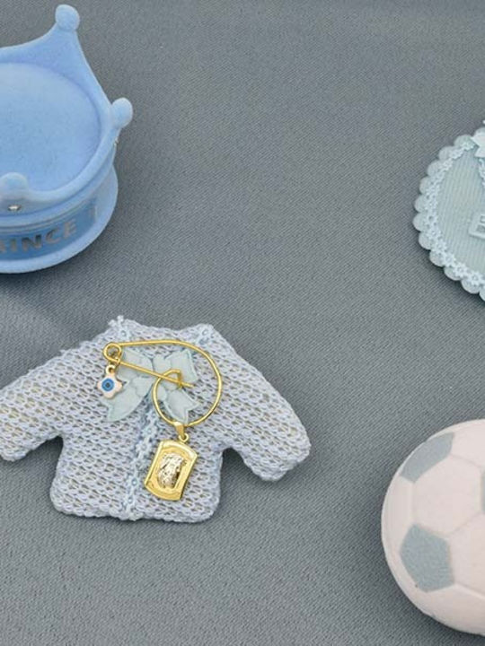 Goldjewels Anhänger Kinder Amulett Beidseitig mit Kette aus Silber AL210
