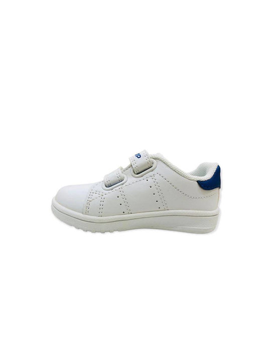 Superjump Kids Sneakers with Scratch White