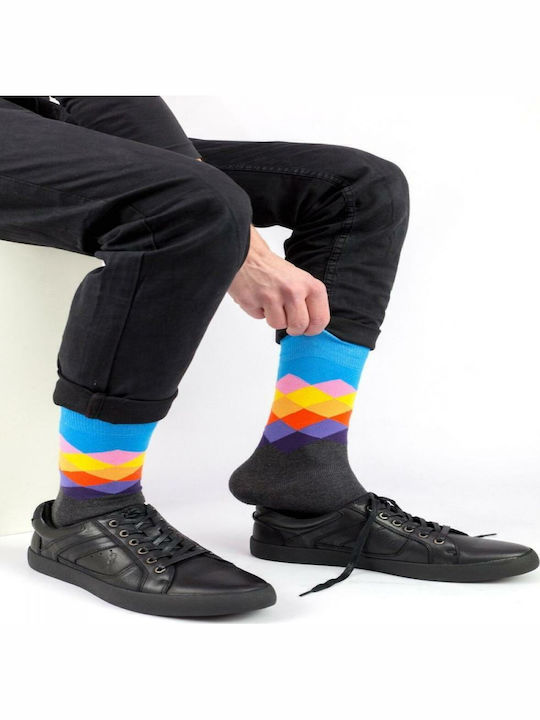 Crazy Socks Bărbați Șosete Dark Grey 1Pachet Crazy Socks Bărbați Șosete Dark Grey 1Pachet