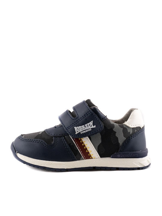 Παιδικά Sneakers με Σκρατς Μπλε