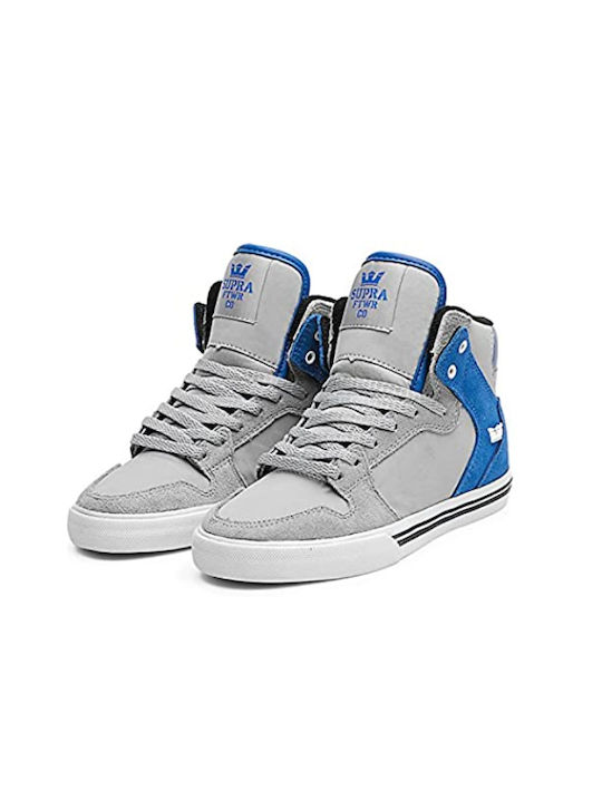 Supra Kids Sneakers High Gray