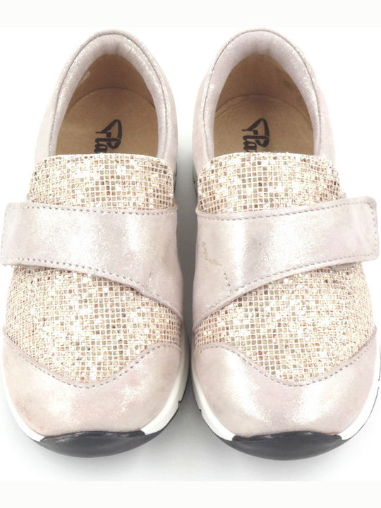 Παιδικά Sneakers με Σκρατς Ροζ
