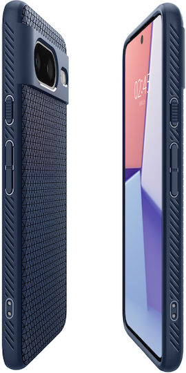 Spigen Liquid Air Back Cover Silicone Navy Blue (Google Pixel 8)