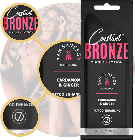 7Suns Cosmetics Constant Bronze Kribbeln Selbstbräuner & Solarium Lotion Körper 20ml