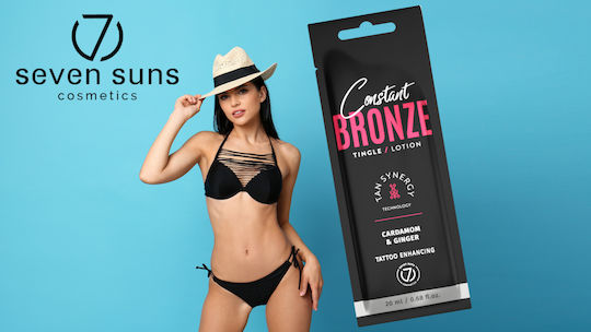 7Suns Cosmetics Constant Bronze Kribbeln Selbstbräuner & Solarium Lotion Körper 20ml