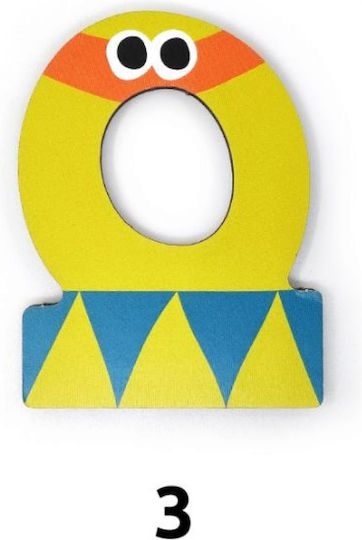 Svoora Decorative Letter from Wood 5.5x0.6x7cm