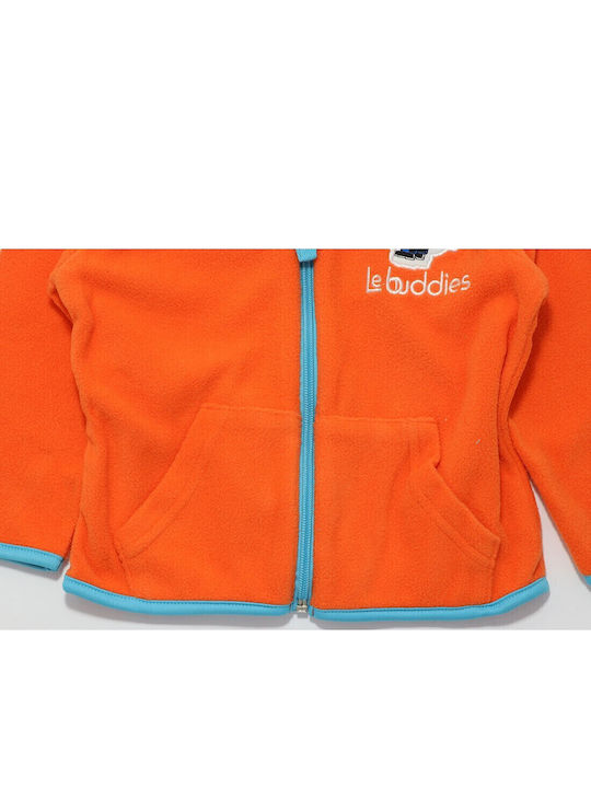 Παιδική Ζακέτα Fleece Πορτοκαλι