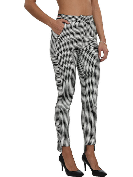 Twenty Damen Chino Hose White-Black