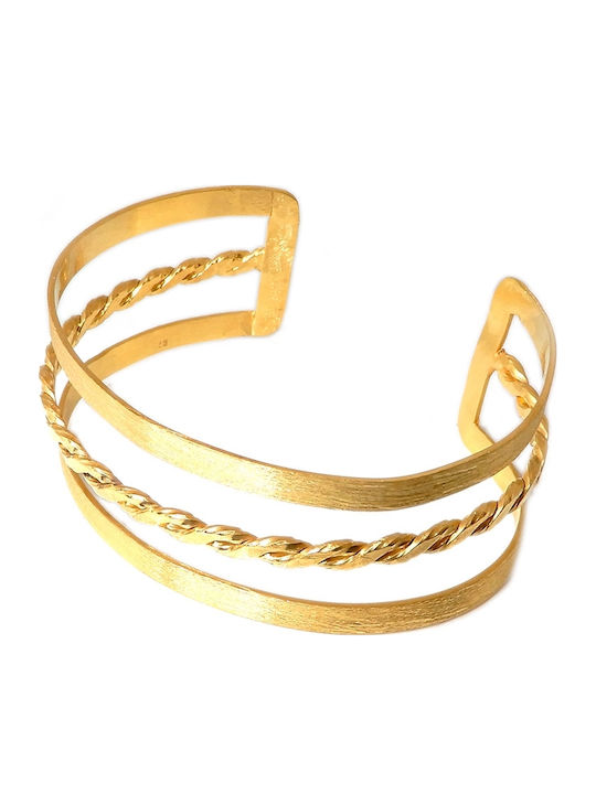 Polytimo Damen Armband aus Silber Vergoldet
