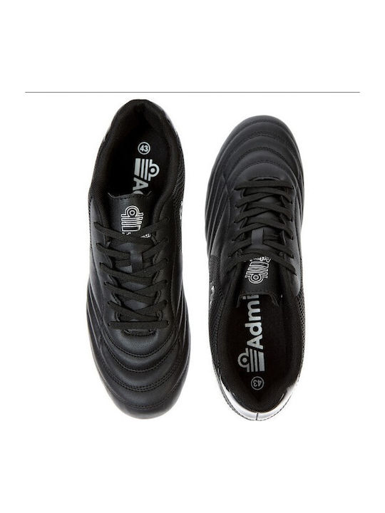 Admiral Fußballschuhe mit Stollen Schwarz