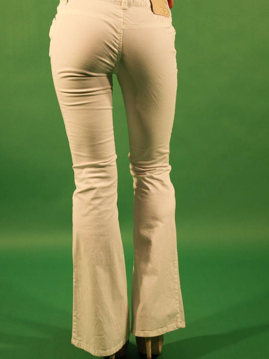 Papete Women's Fabric Trousers White.