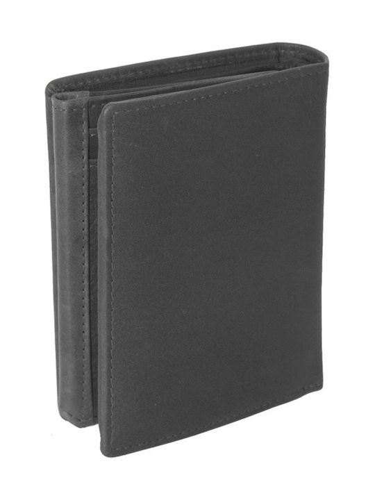Leather Men's Wallet Classic Black
