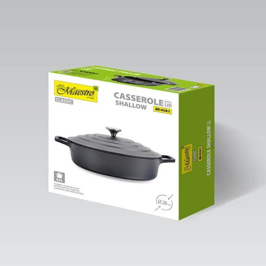 Maestro Oală Joasă Din Aluminiu 4lt 28cm
