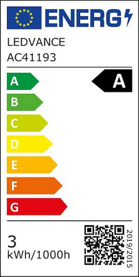 Ledvance LED Bulb 2.5W for Socket E27 Warm White 525lm