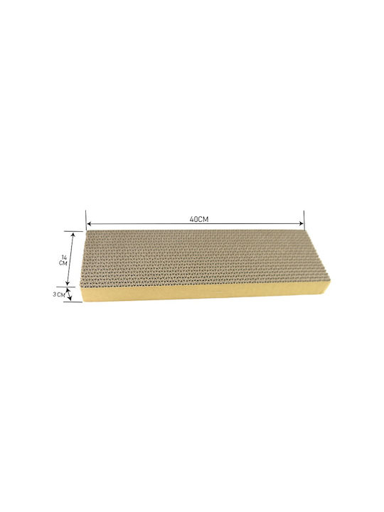 Pet Interest Ονυχοδρόμιο Σανίδα Κίτρινη 15x40x3εκ.