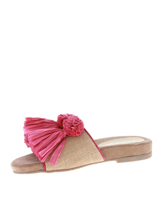 Women's Flat Sandals Nude/Pink