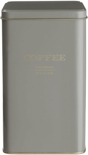 Butlers Tin Tin Κουτί για Καφέ με Καπάκι Μεταλλικό Καφέ 1850ml