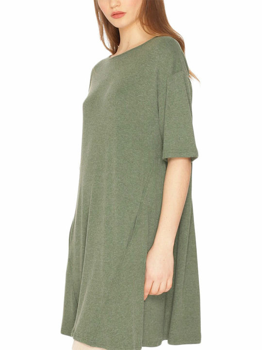 Pepaloves Mini Dress Green