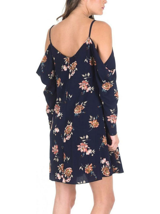 Sommer Mini Damenkleid Blau