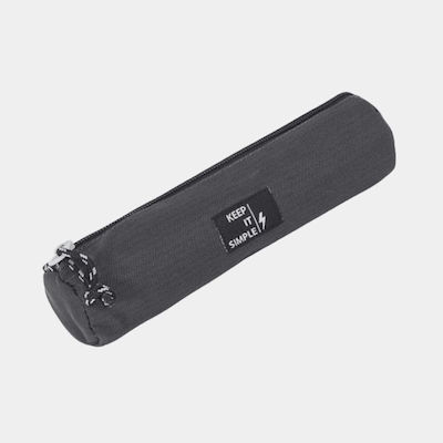 Emerson Pencil Case with 1 Compartment Gray