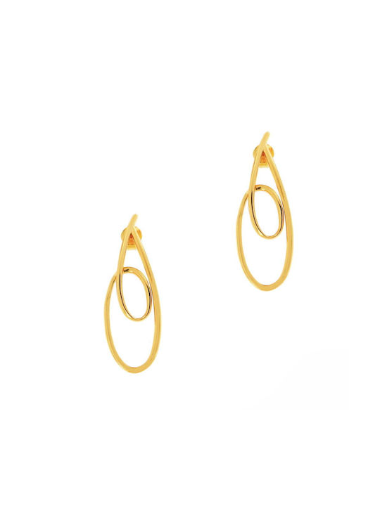 Ioannis Kosmima Earrings Pendants made of Silver Gold Plated