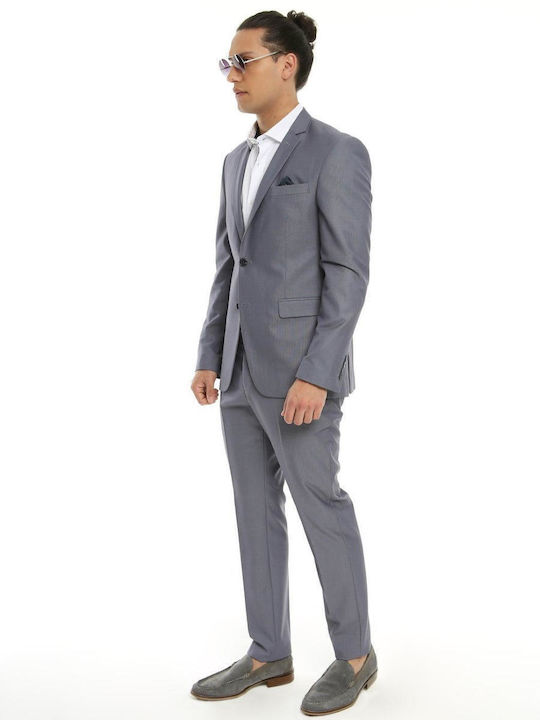 Tresor Men's Suit Blue