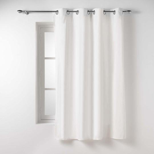 Vorhang Für Fenster mit Grommets L-c Twily Grau 135x180cm