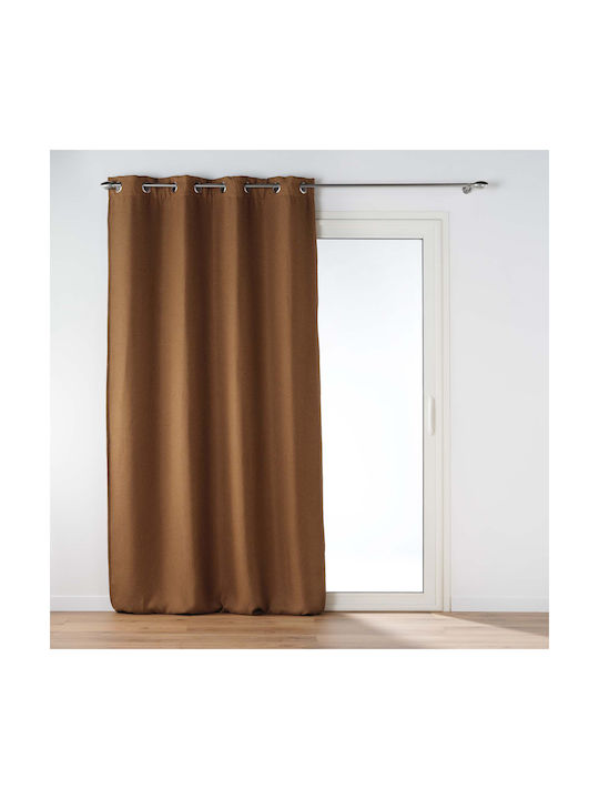 Spitishop Curtain Blackout with Grommet L-c Blake Brown 135x240cm