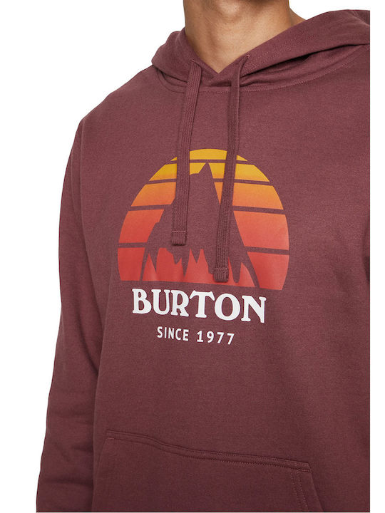 Burton Underhill Men's Sweatshirt with Hood Almandine