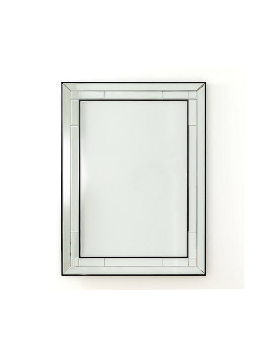 La Redoute Interieurs Oglindă de Perete cu Negru Ramă din Lemn 90x132cm 1buc
